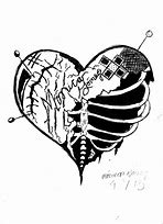 Image result for Damaged Heart Drawing