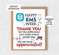 Image result for EMS Week Flyer Template