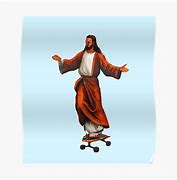 Image result for Jesus Skateboarding T Pose Meme