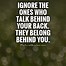 Image result for Talking About Me Behind My Back Quotes