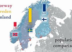 Image result for Map Norway Sweden and Finland