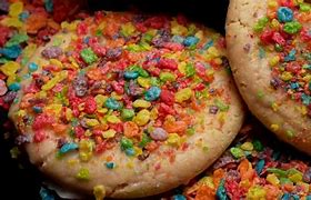 Image result for Fruity Pebbles Cereal with Milk Aesthetic