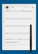 Image result for Nutrition Diary Template