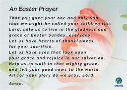 Image result for Happy Easter Prayer