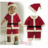 Image result for Baby Boy Santa Outfit