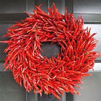 Image result for Chili Pepper Wreath