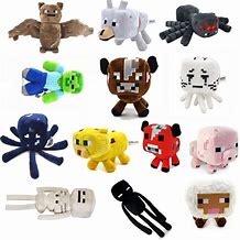 Image result for Minecraft Stuffed Toys