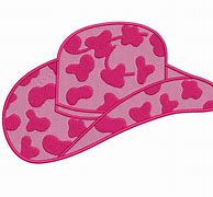 Image result for Pink Cow Print Hat