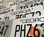 Image result for Best Georgia License Plate Designs