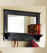 Image result for Entry Table Mirror and Coat Rack