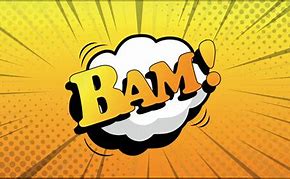 Image result for Bam Comic Book Art