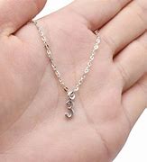 Image result for Sterling Silver Number Necklaces