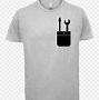 Image result for White Short Sleeve T-Shirt Transparent