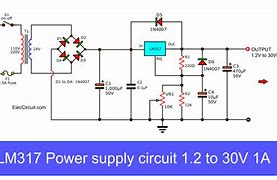 Image result for Power Supply Schematic