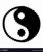 Image result for Yin Yang Pixel Art