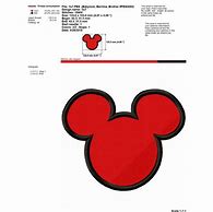 Image result for Mickey Mouse Ears Embroidery Designs Free