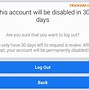 Image result for How to Disable Facebook Account