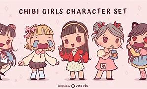 Image result for Rainbow Anime Girl Chibi