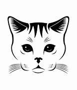 Image result for Cat Face Vector