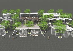 Image result for Landscape SketchUp Drawing Model