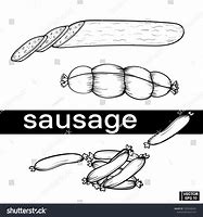 Image result for Online Shopping Sausage Drawing