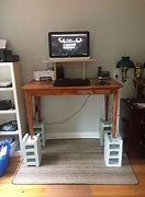 Image result for Cinder Block Desk