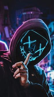 Image result for Neon Purge Mask Wallpaper