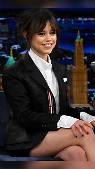 Image result for Jenna Ortega Jimmy Fallon