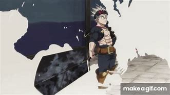 Image result for Asta Black Clover Time. Skip