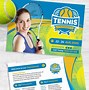 Image result for Tennis Flyer Templates