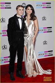 Image result for Justin Bieber and Selena Gomez Red Carpet