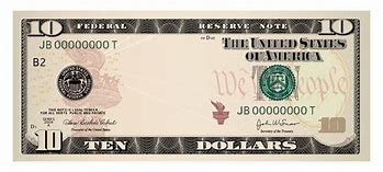 Image result for 10 Dollar Bills Cash