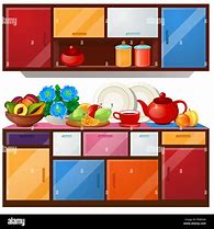 Image result for Large Cartoon Kitchen