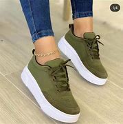 Image result for Green Sneakers Women