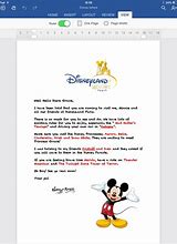 Image result for Mickey Mouse Letter Template