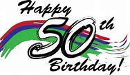 Image result for Happy 50th Birthday Clip Art