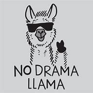 Image result for No Drama Llama