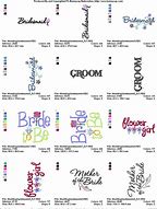 Image result for Wedding Machine Embroidery Designs