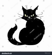 Image result for Evil Black Cat Art