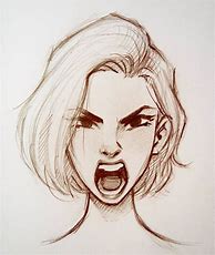 Image result for Despondent Woman Sketch