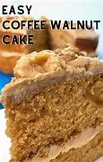 Image result for Coffee and Walnut Cake Recipe Easy