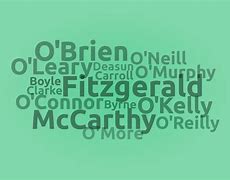 Image result for Irish Last Names List