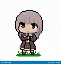 Image result for Kawaii Pixel Art Anime