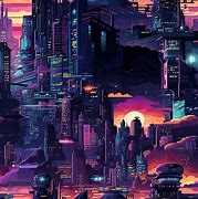 Image result for Futurist Pixel Art