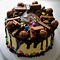 Image result for Chocolate Vanilla Cake