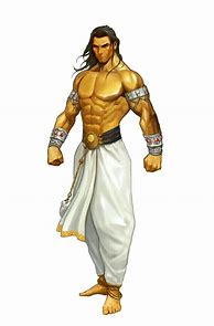 Image result for Dnd White Hair Monk