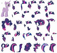 Image result for mlp base with hair and wings