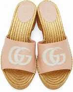 Image result for Gucci Pink and Green Sandals