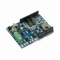 Image result for Arduino 10A Motor Shield Schematic