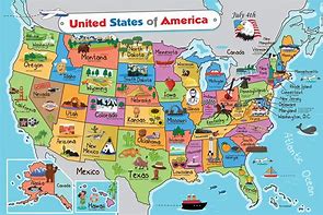 Image result for United States Map Kids